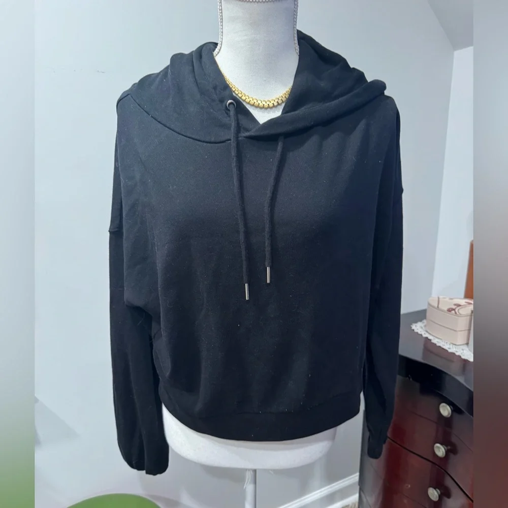 GAP Black Long Sleeve Hoodie - Picture 1 of 6